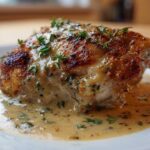 Baked Creamy Dijon Chicken Thighs