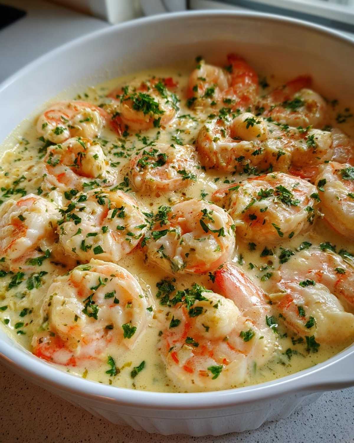 Baked Creamy Garlic Shrimp - detail 2