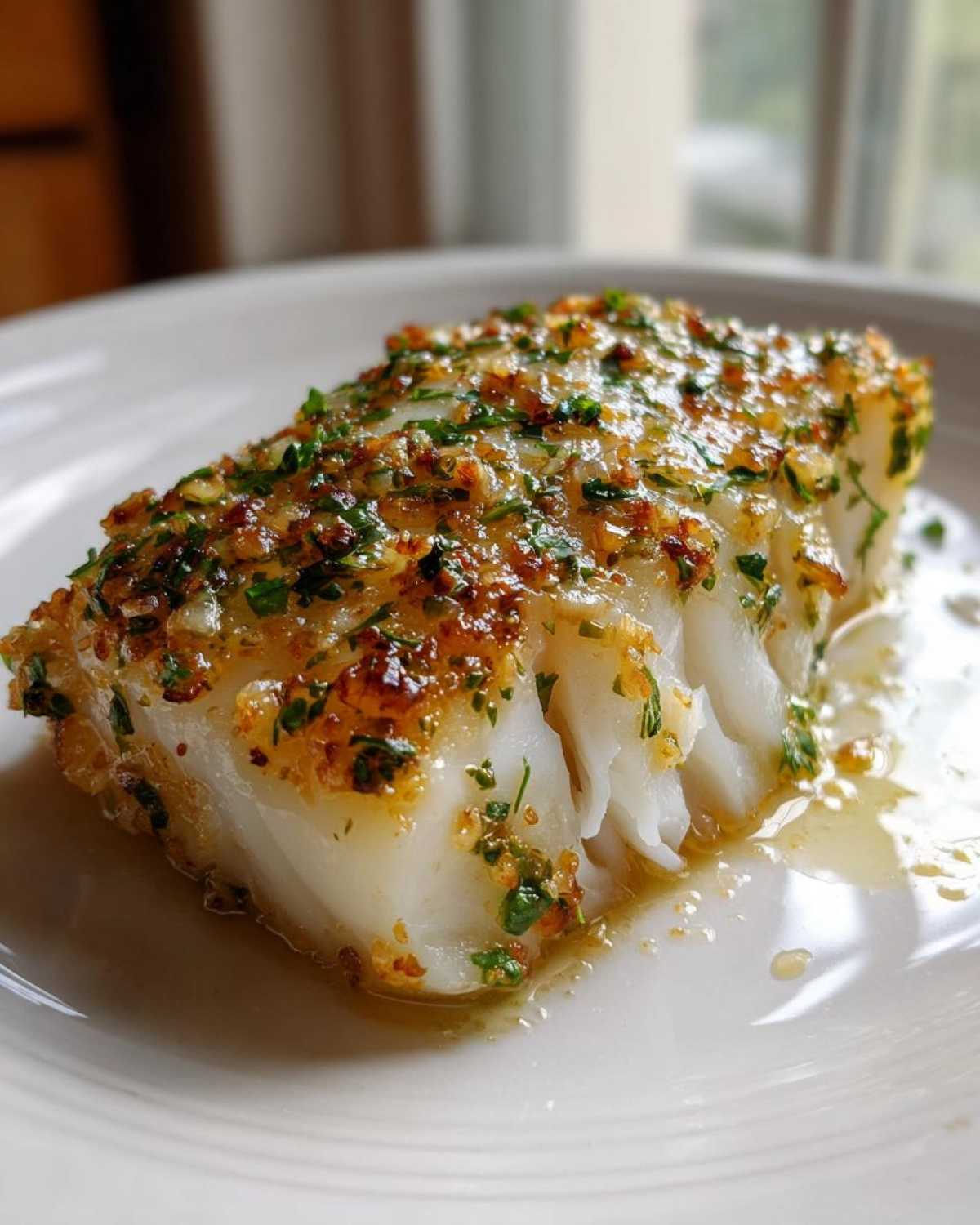 Baked Garlic Butter Cod - detail 2