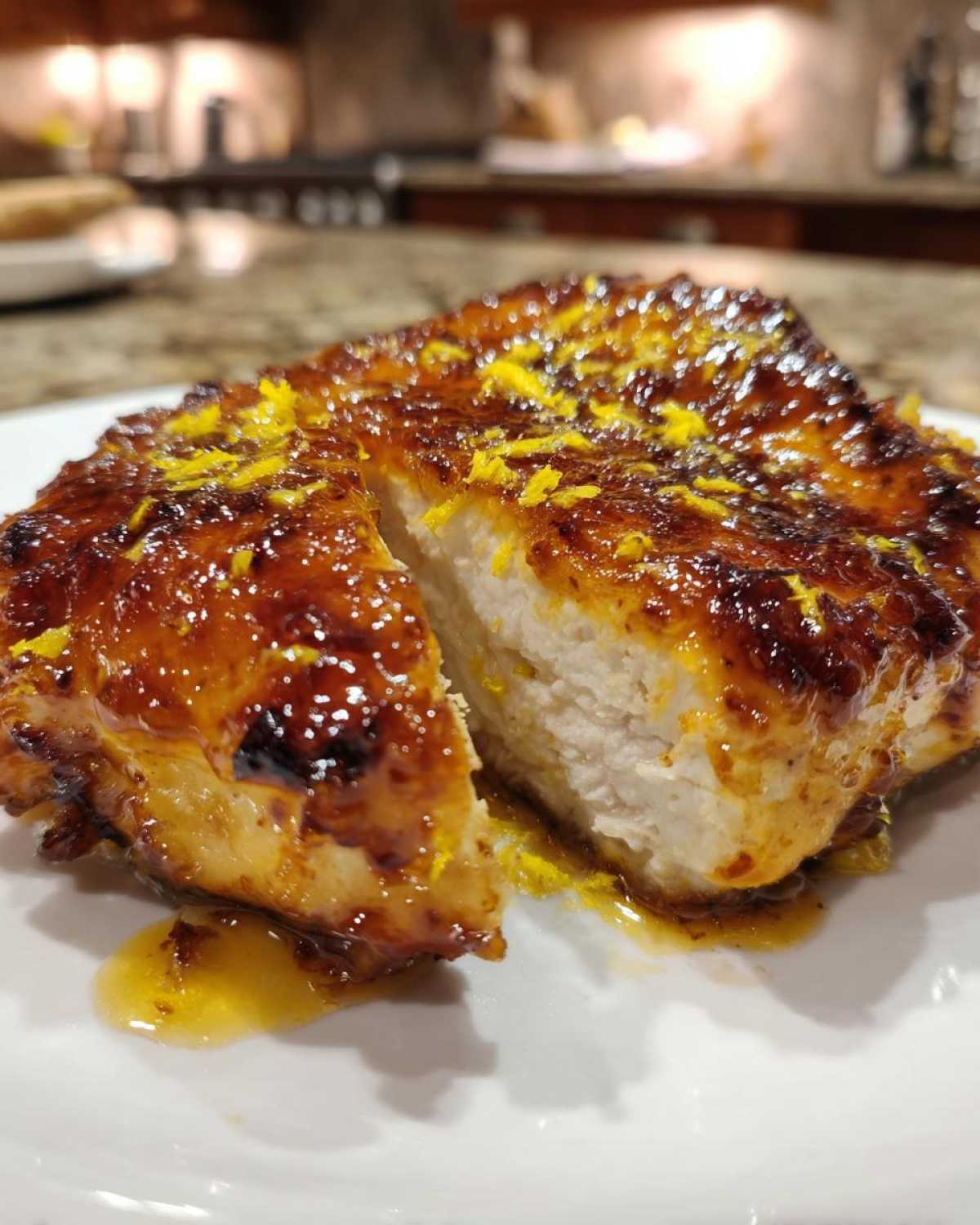 Baked Honey Lemon Chicken - detail 1