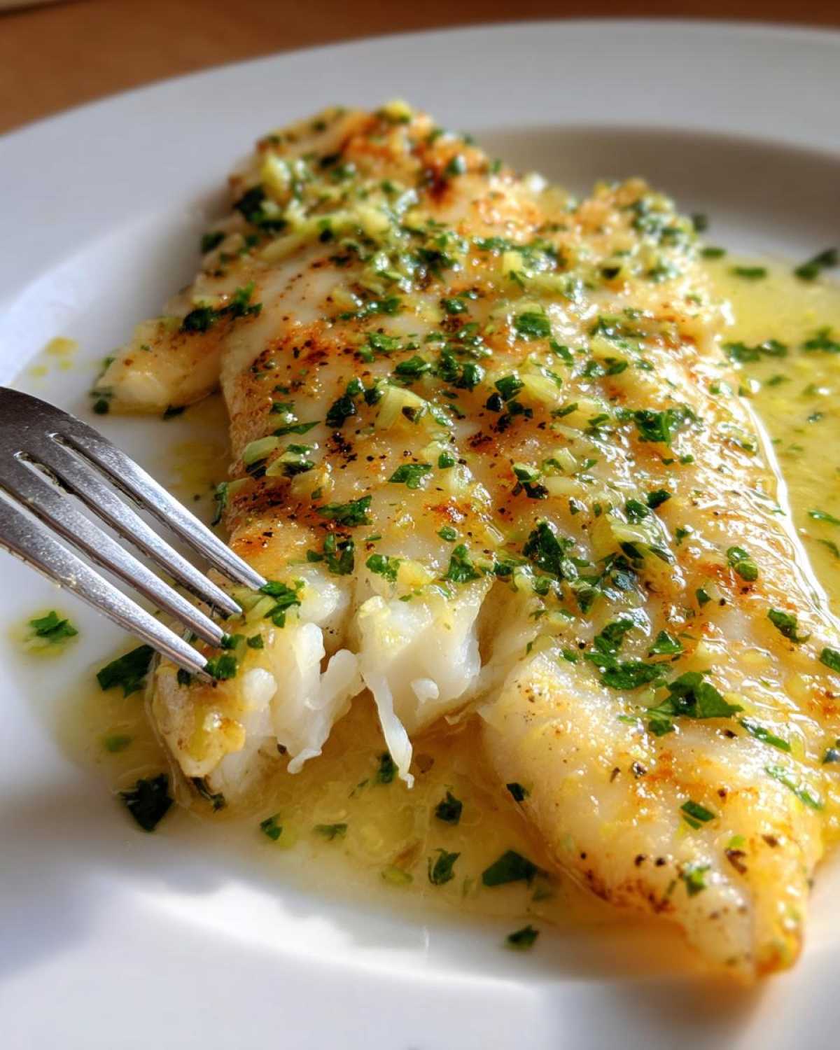 Baked Lemon Butter Tilapia - detail 1