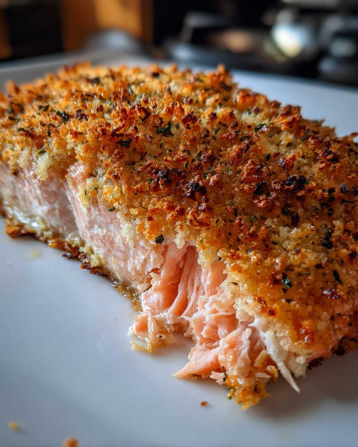 Baked Parmesan Crusted Salmon - detail 3
