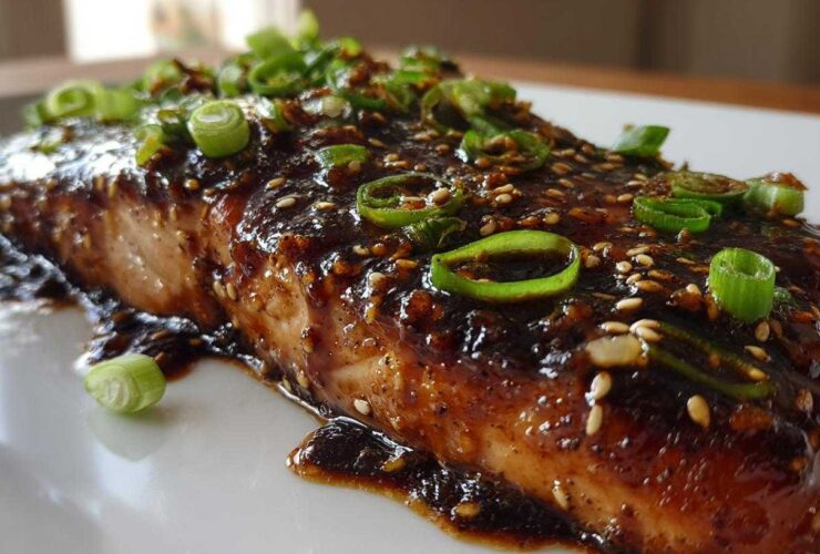 Baked Teriyaki Salmon