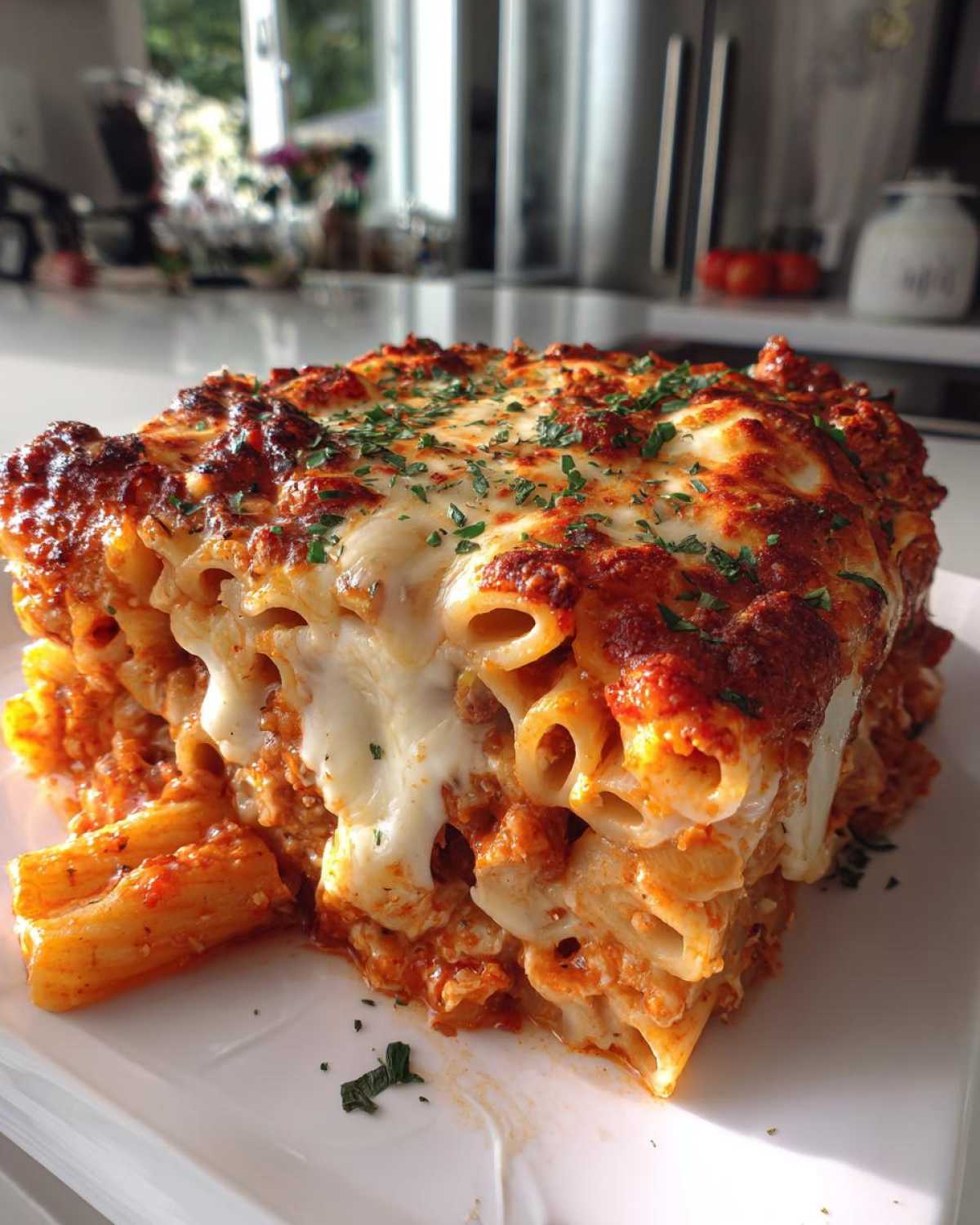 Baked Ziti with Ricotta - detail 3
