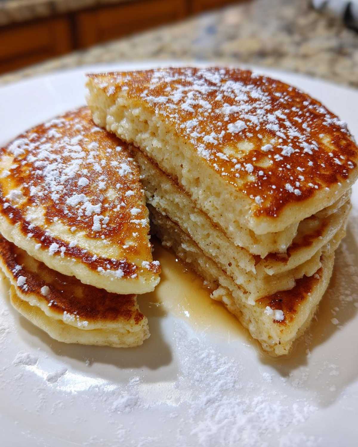 Banana Oat Blender Pancakes - detail 2