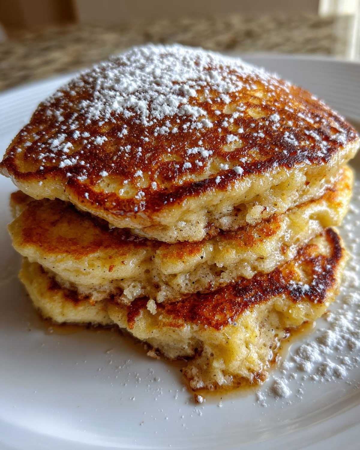 Banana Oat Blender Pancakes - detail 3