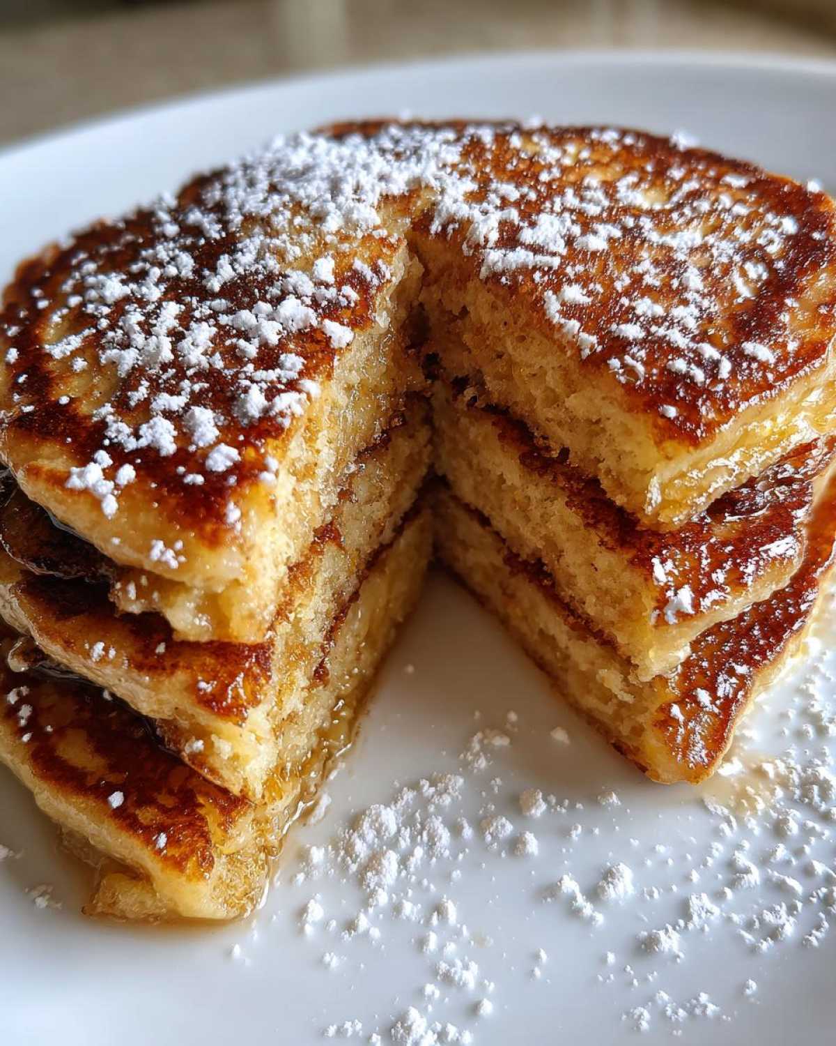 Banana Oat Blender Pancakes - detail 4