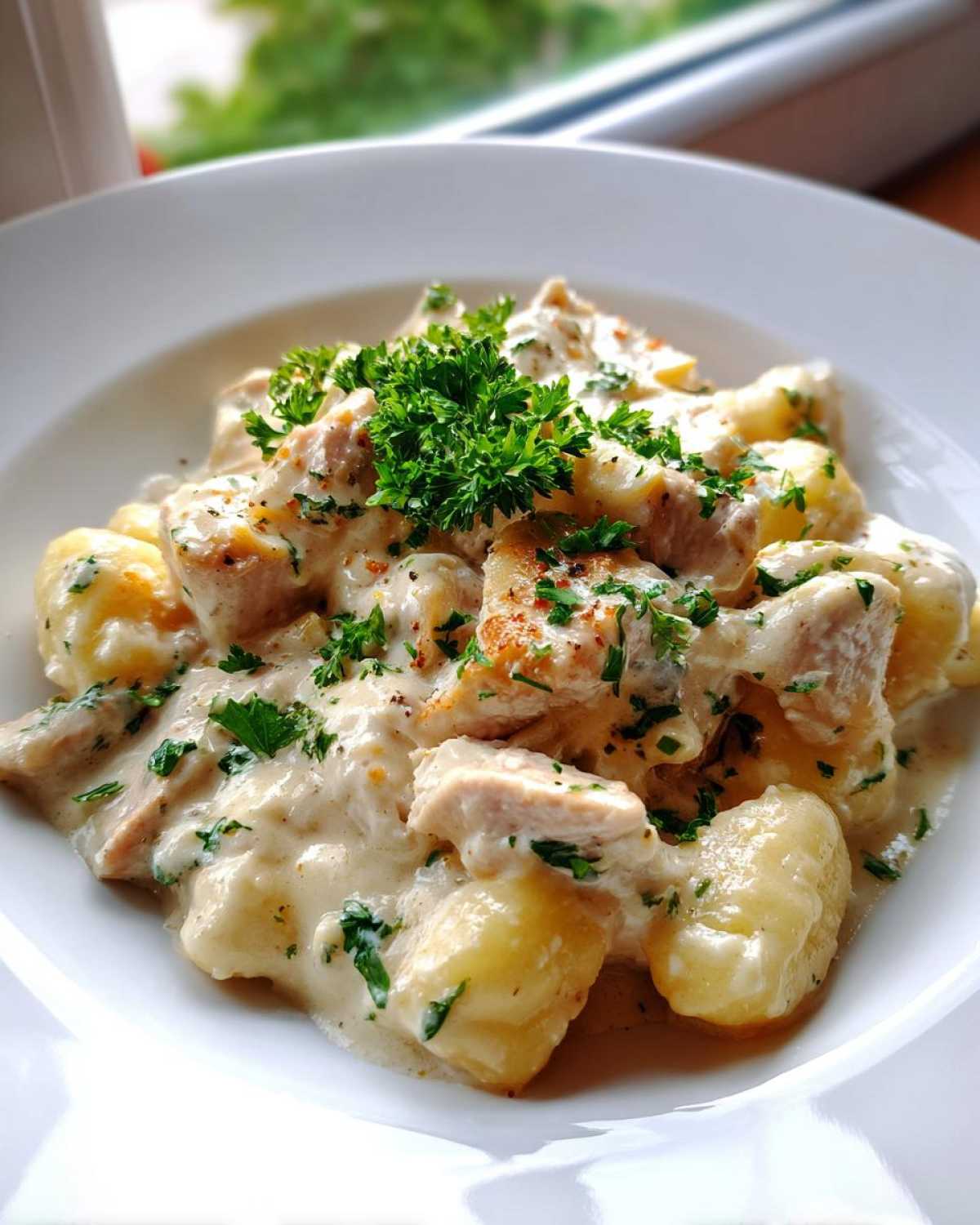 Creamy Chicken Gnocchi - detail 2