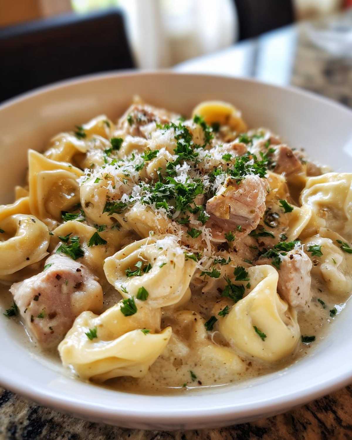 Creamy Chicken Tortellini - detail 4