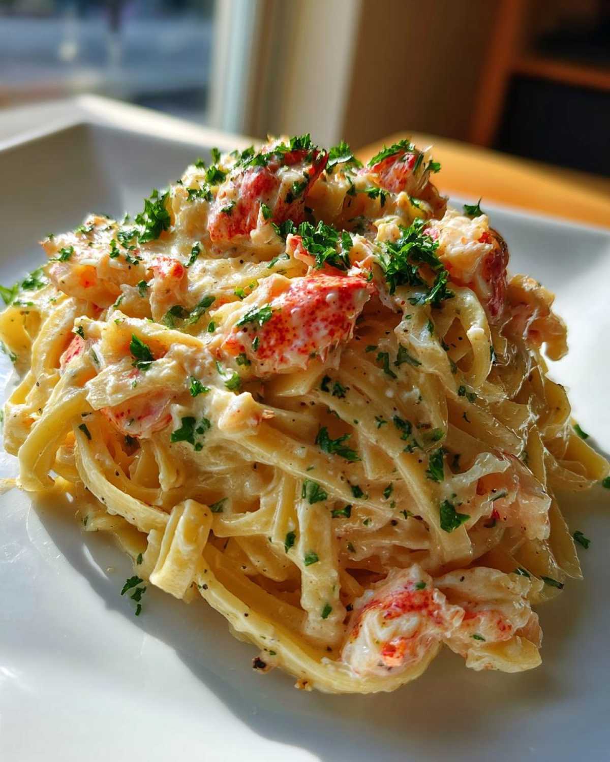 Creamy Garlic Butter Lobster Pasta - detail 2