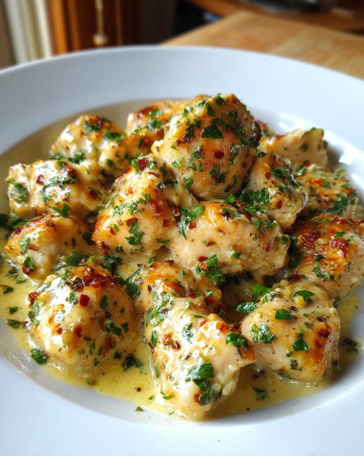 Creamy Garlic Chicken Bites - detail 3