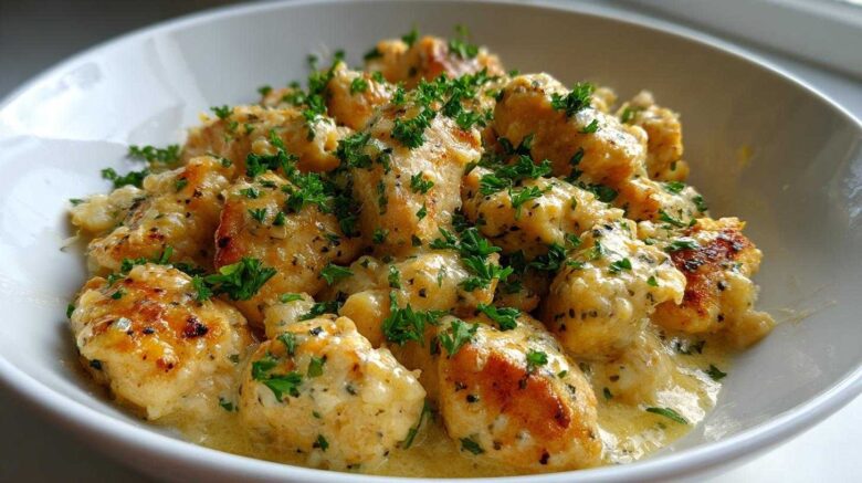 Creamy Garlic Parmesan Chicken Skillet