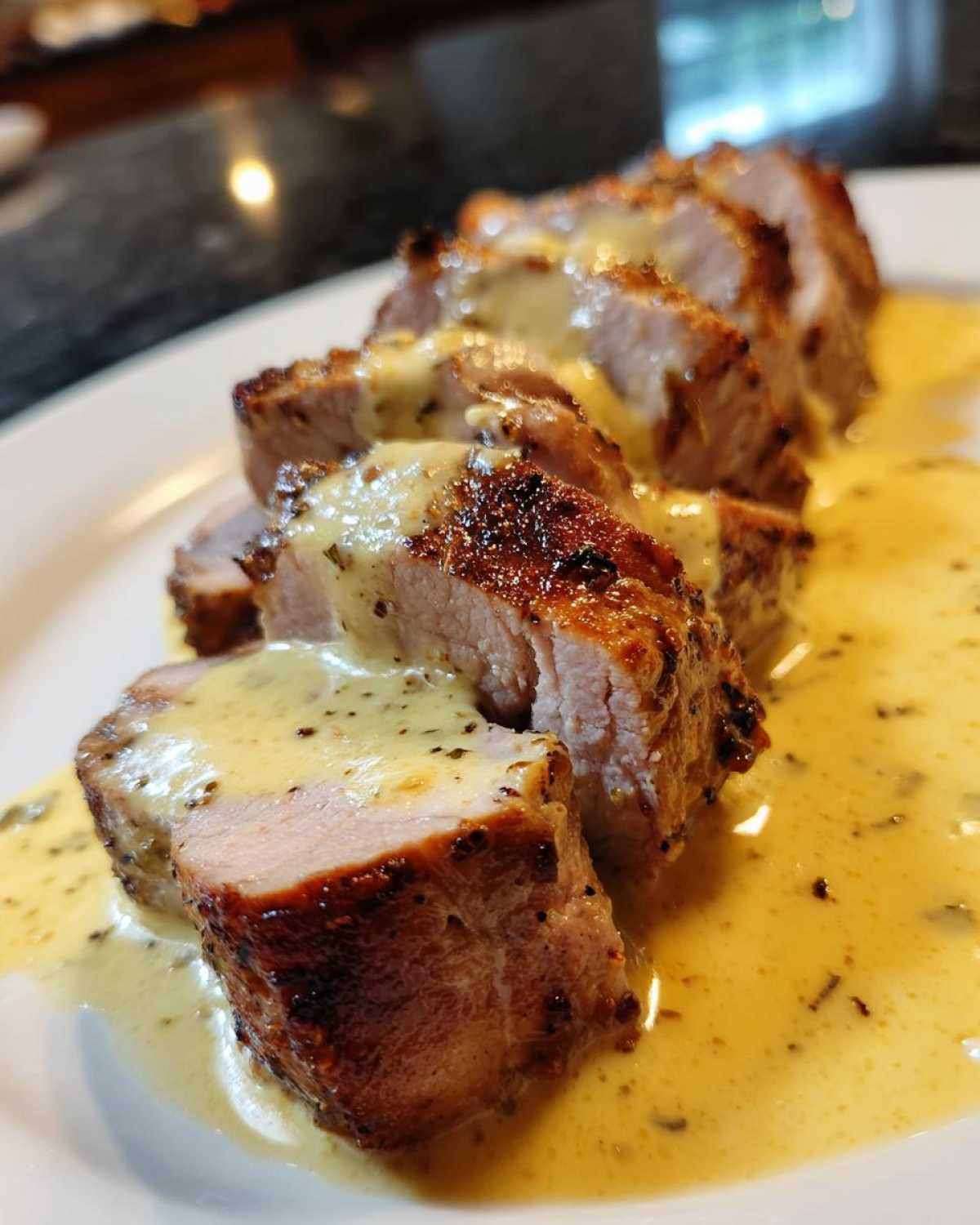 Creamy Garlic Pork Tenderloin - detail 1