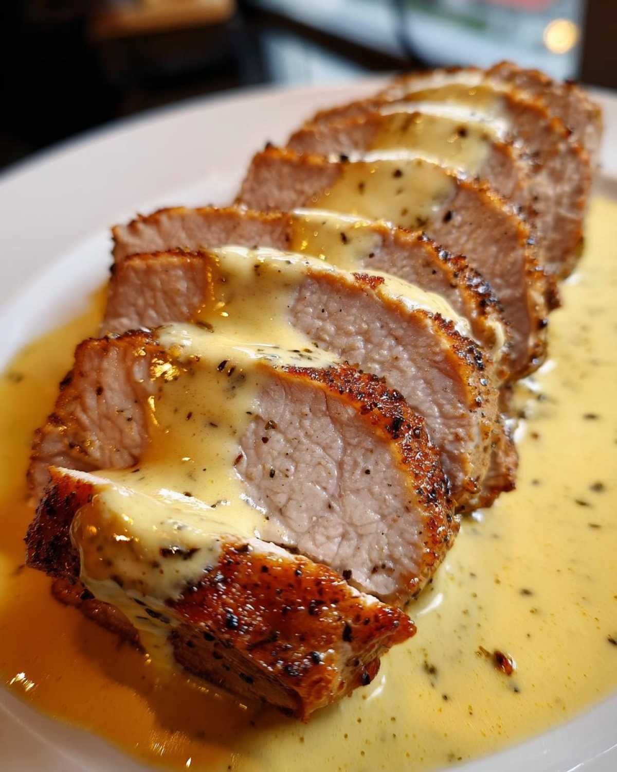 Creamy Garlic Pork Tenderloin - detail 3
