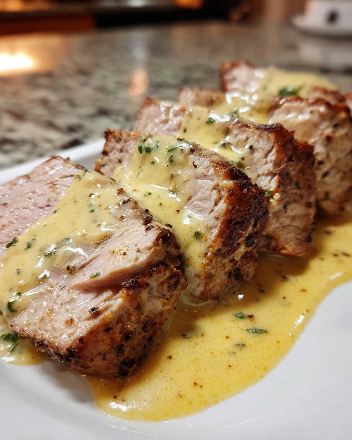 Creamy Garlic Pork Tenderloin - detail 4