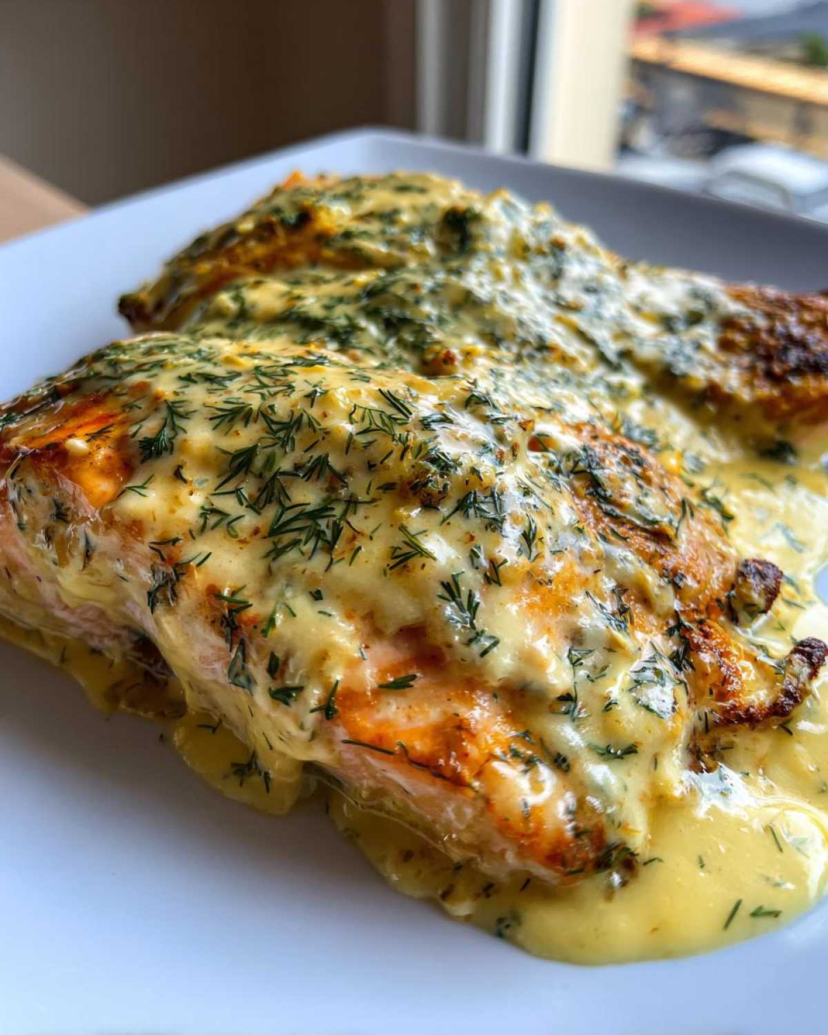 Creamy Lemon Dill Salmon - detail 2