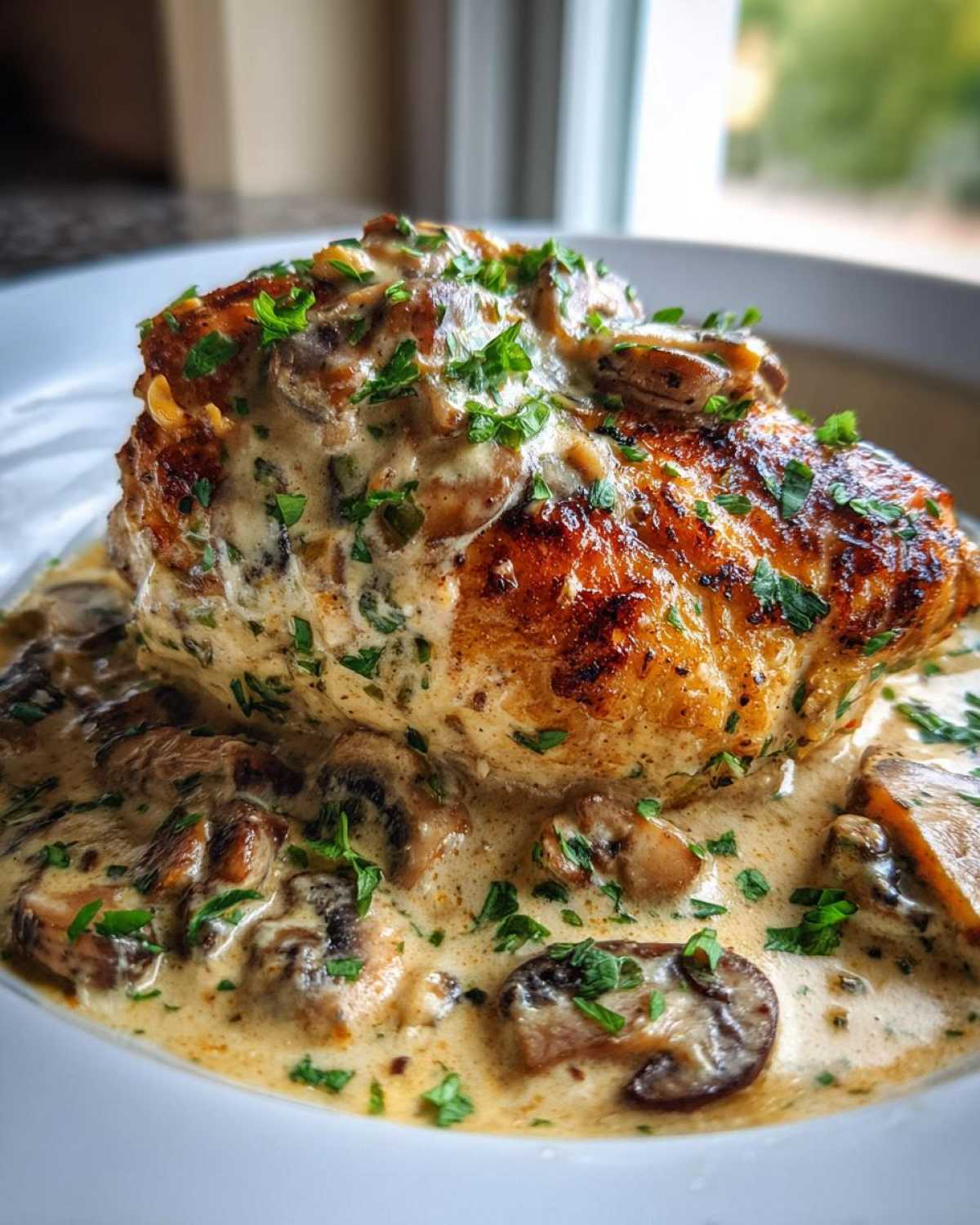 Creamy Mushroom Chicken - detail 1