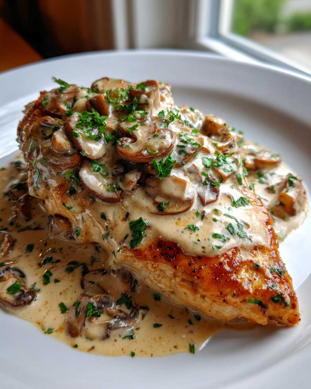 Creamy Mushroom Chicken - detail 3