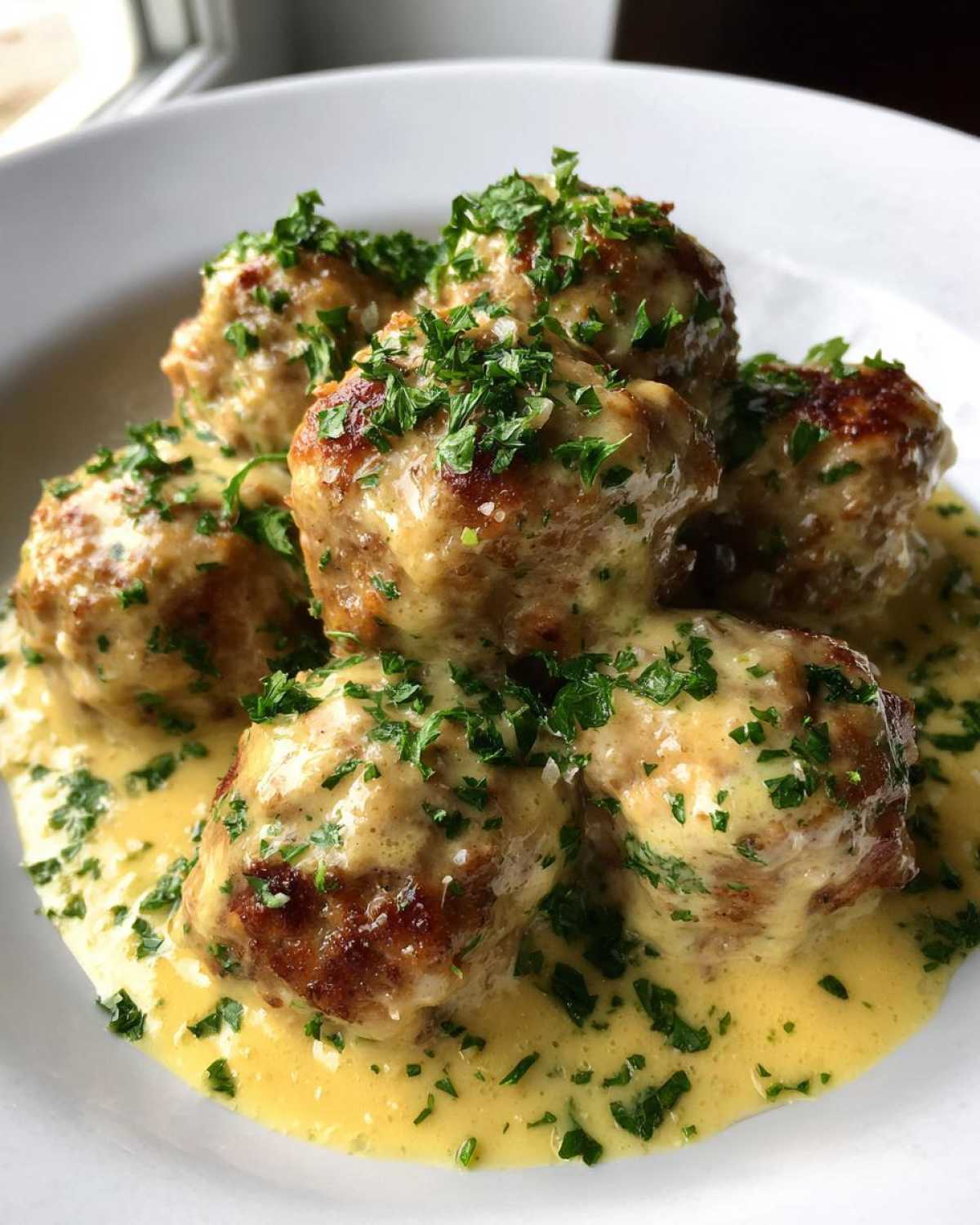 Creamy Parmesan Chicken Meatballs - detail 4