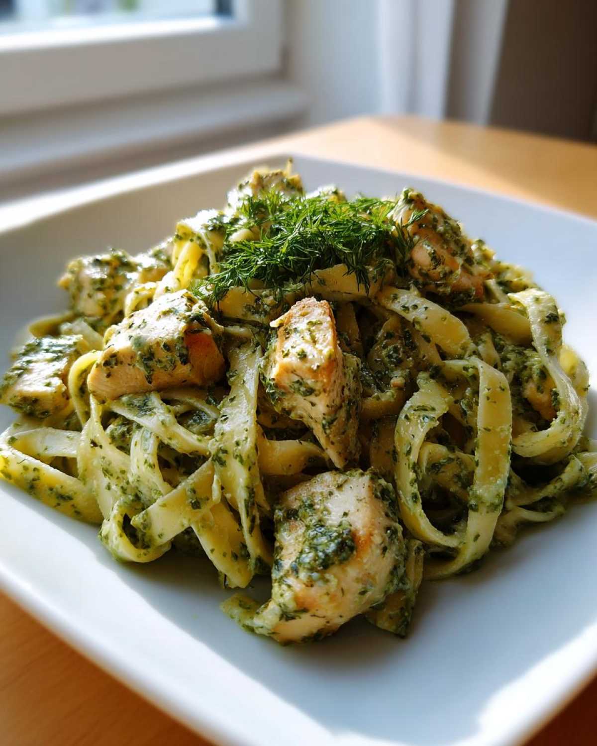 Creamy Pesto Chicken Pasta - detail 3