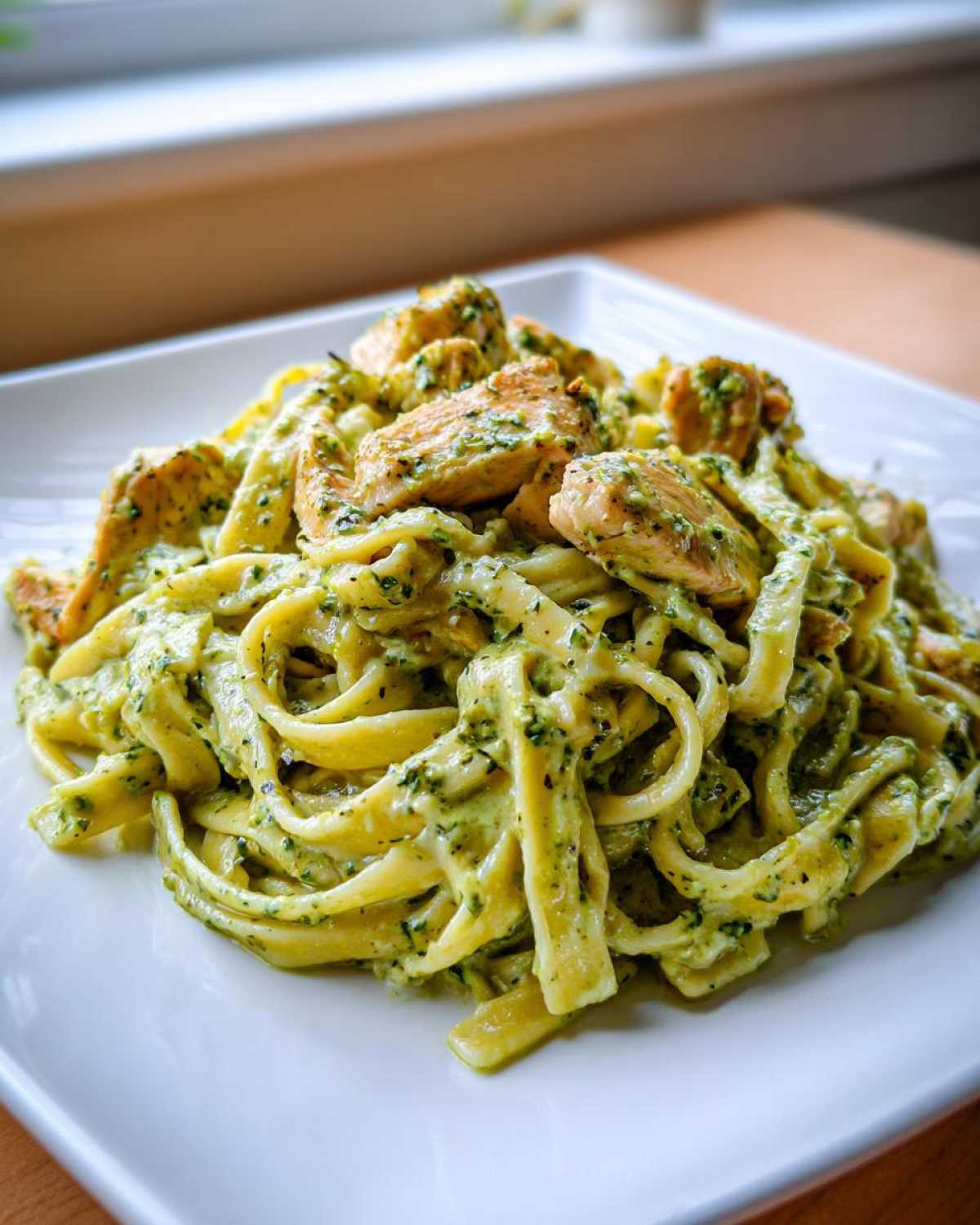 Creamy Pesto Chicken Pasta - detail 4