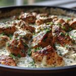 Creamy Ranch Chicken Skillet