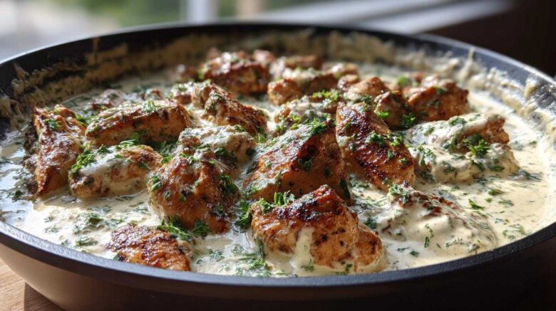 Creamy Ranch Chicken Skillet