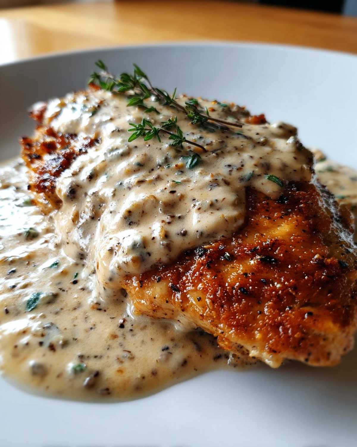 Creamy Smothered Chicken - detail 3