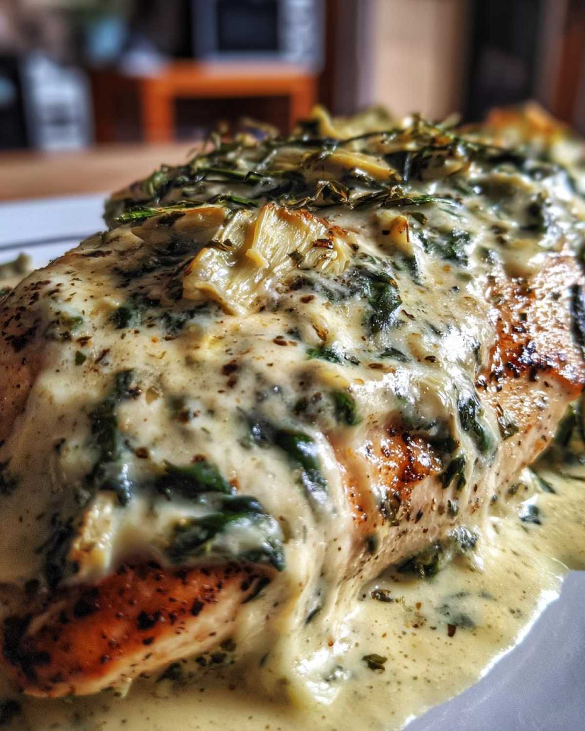 Creamy Spinach Artichoke Chicken - detail 1
