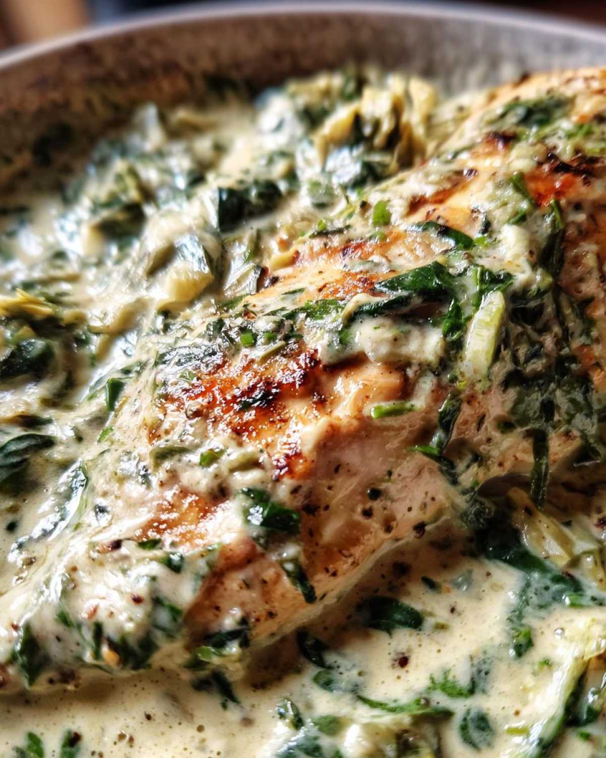 Creamy Spinach Artichoke Chicken - detail 3