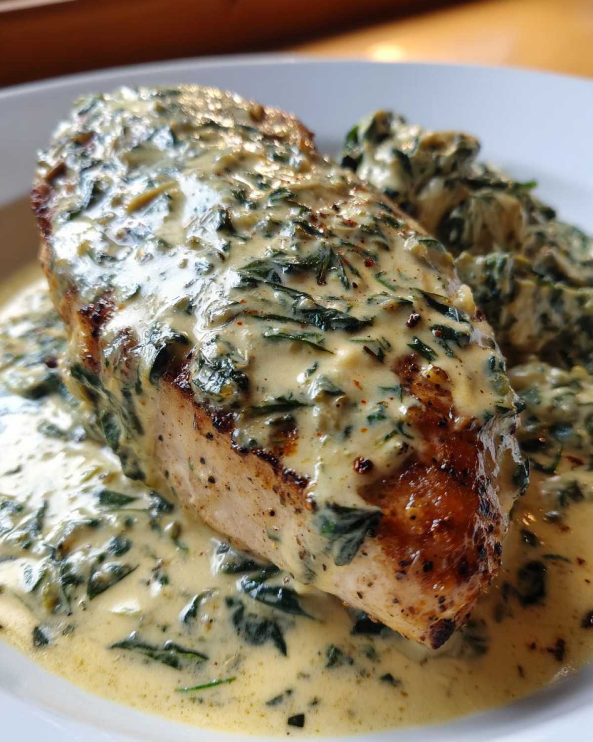 Creamy Spinach Artichoke Chicken - detail 4