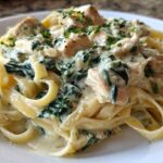Creamy Spinach Chicken Pasta