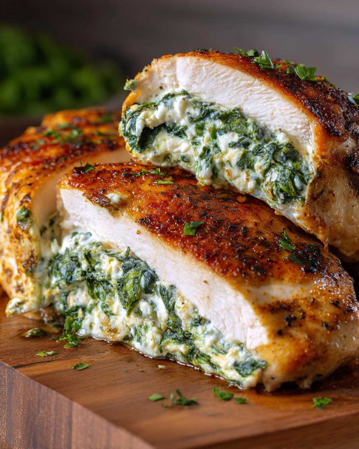 Creamy Spinach Stuffed Chicken - detail 1