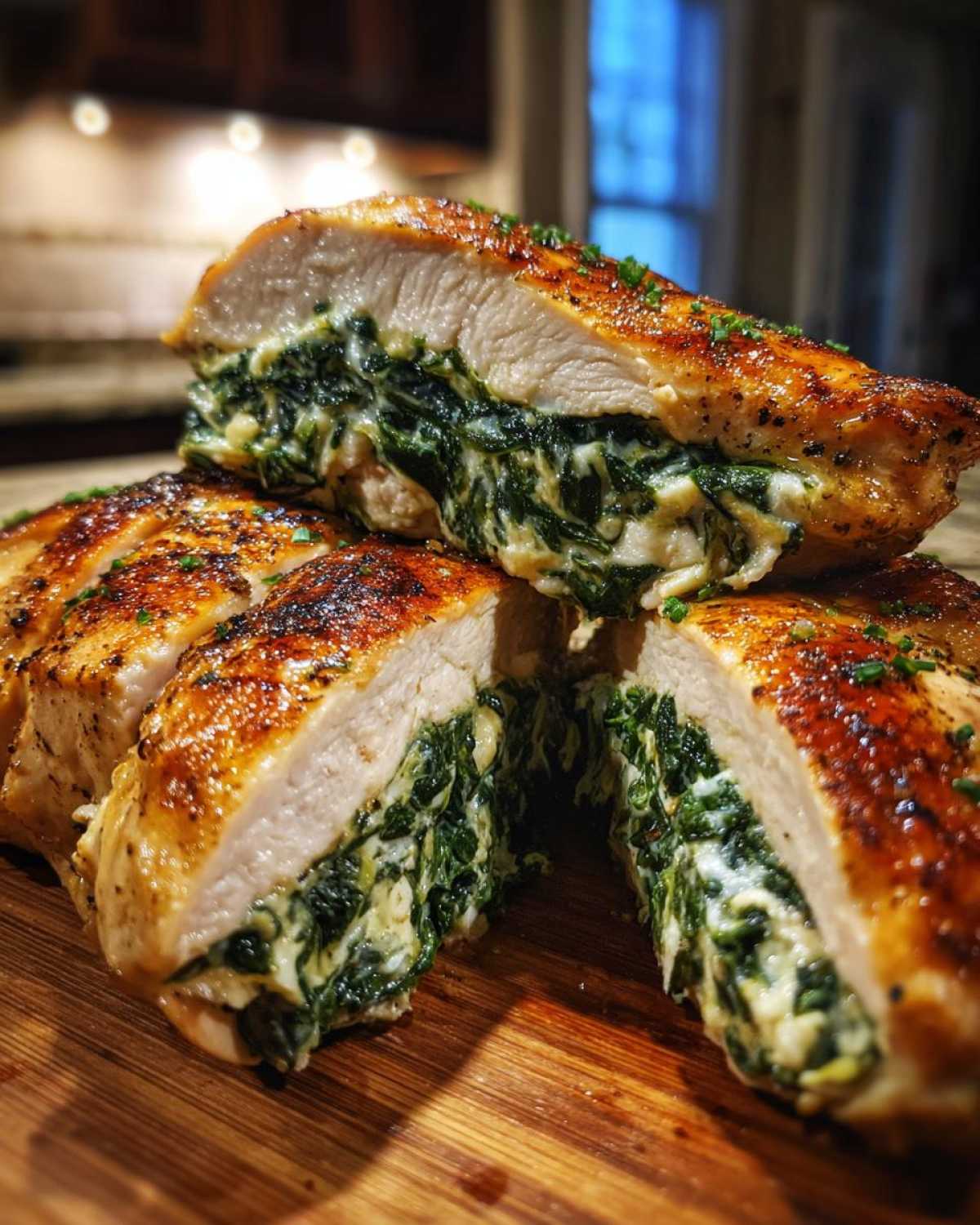 Creamy Spinach Stuffed Chicken - detail 2
