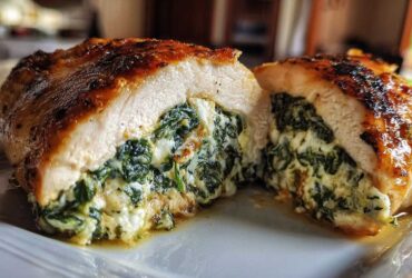 Creamy Spinach Stuffed Chicken