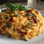 Creamy Sun-Dried Tomato Orzo