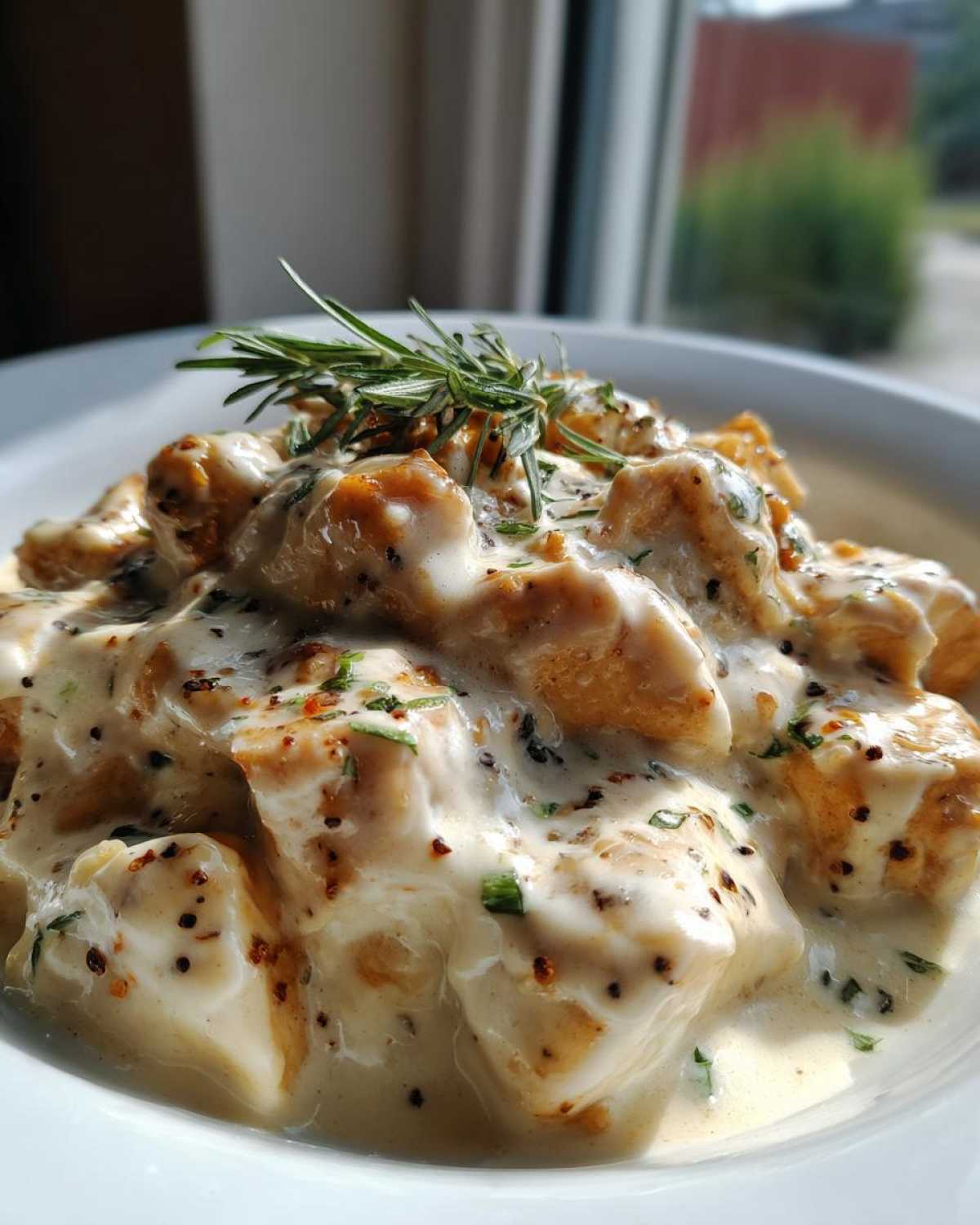 Creamy White Cheddar Chicken - detail 2