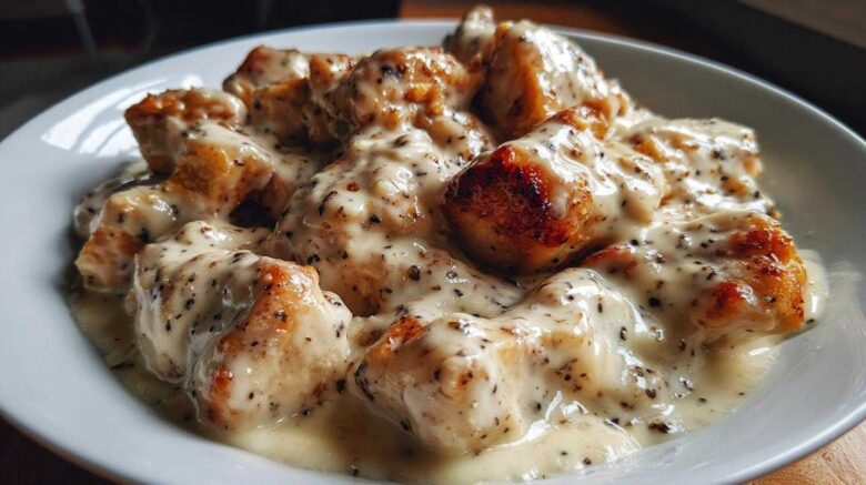 Creamy White Cheddar Chicken