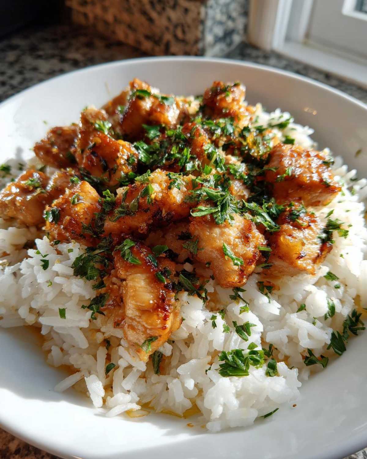 Garlic Butter Chicken Rice - detail 1