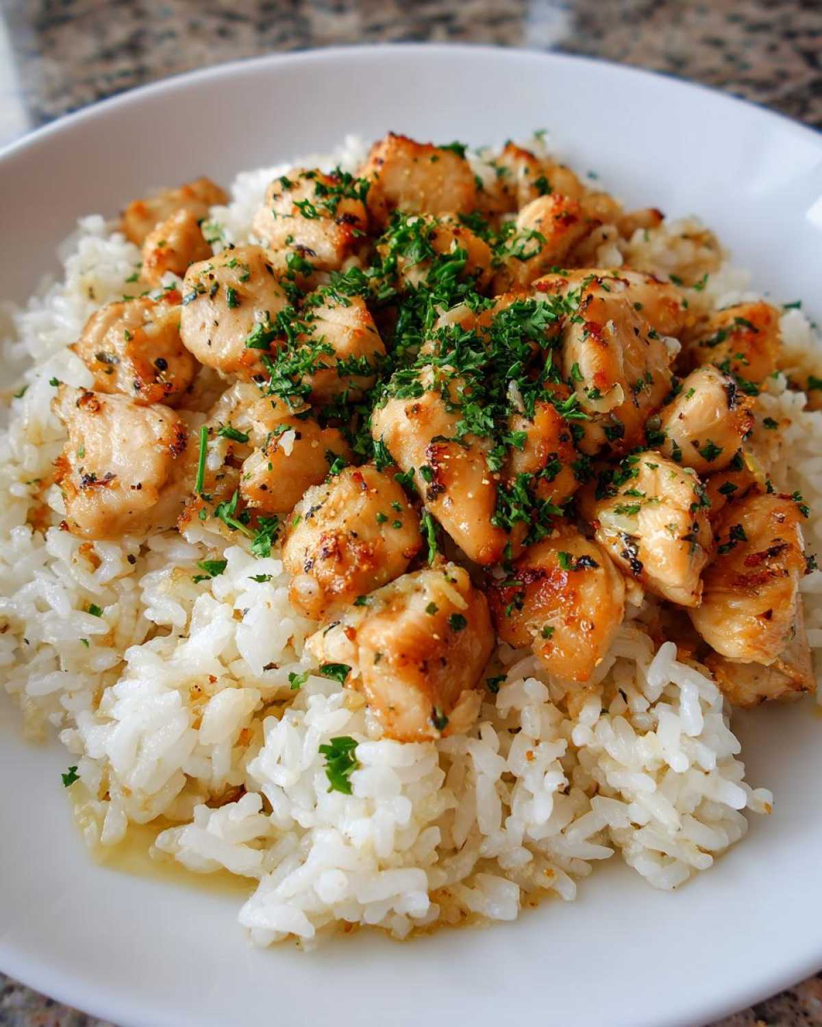 Garlic Butter Chicken Rice - detail 2