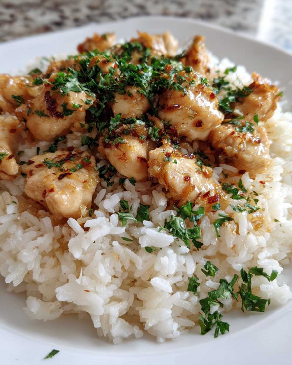 Garlic Butter Chicken Rice - detail 3