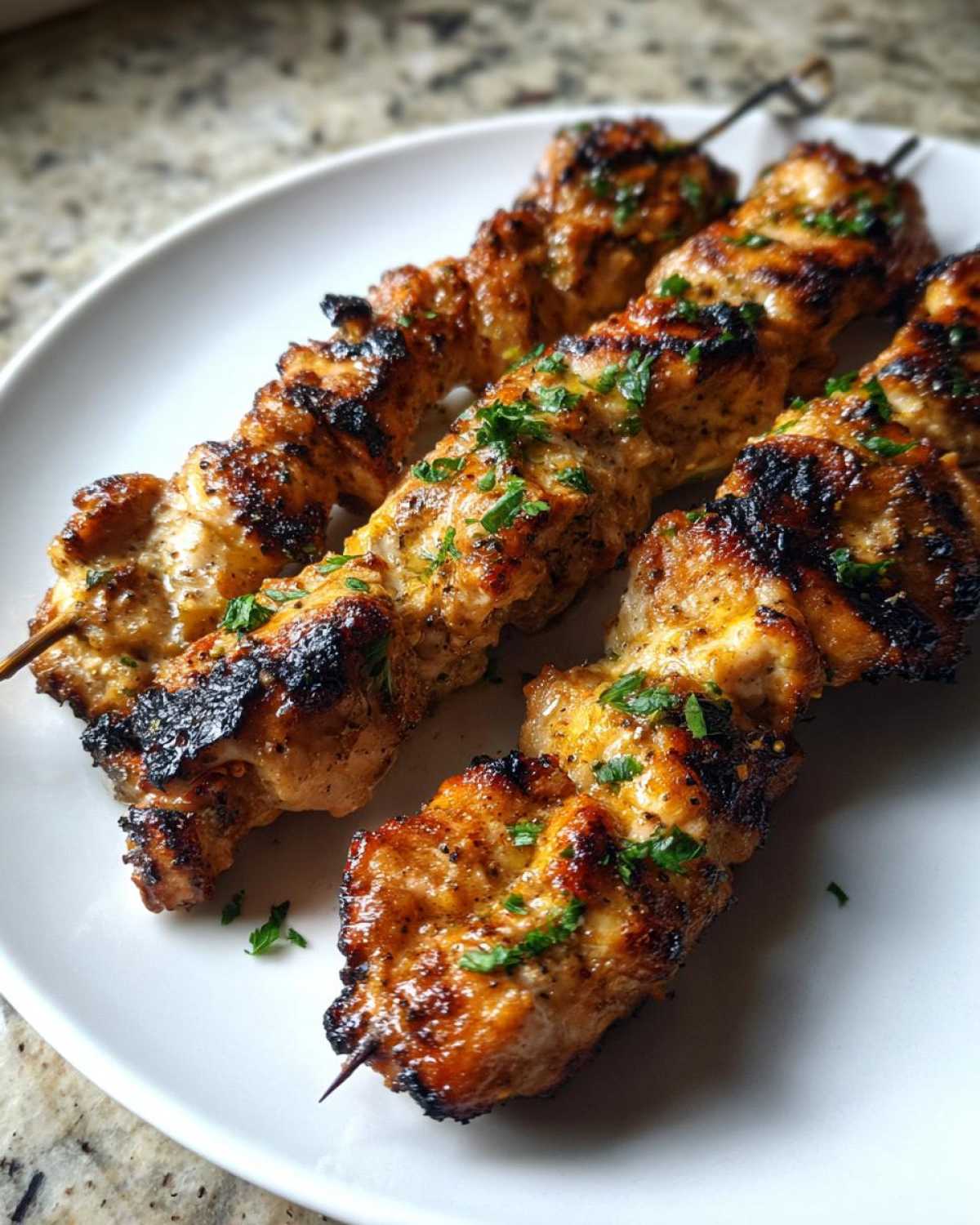 Garlic Butter Chicken Skewers - detail 3