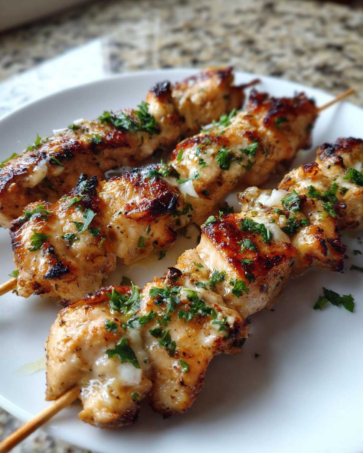 Garlic Butter Chicken Skewers - detail 4