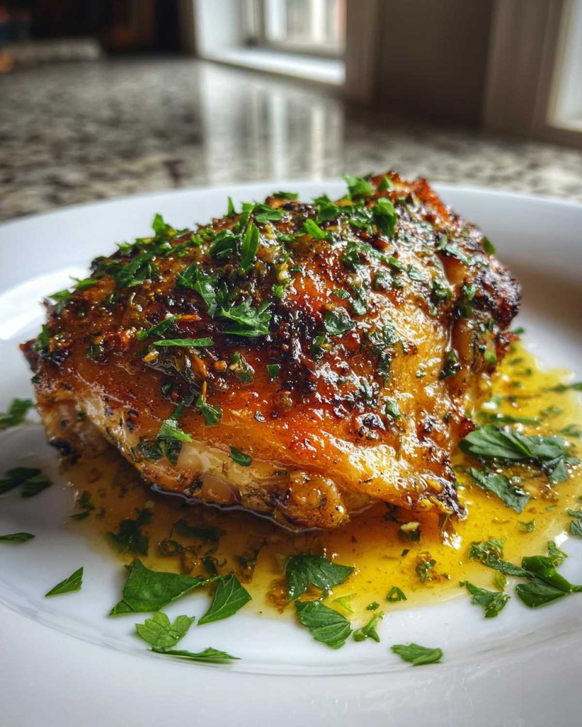 Garlic Butter Chicken Thighs - detail 2