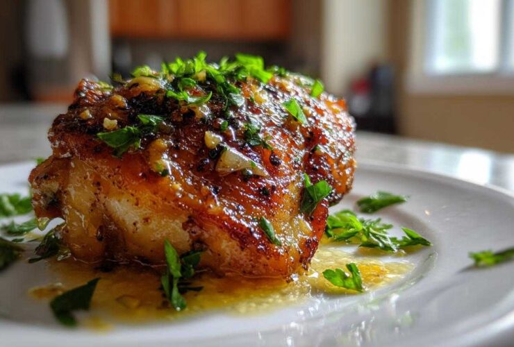 Garlic Butter Chicken Thighs