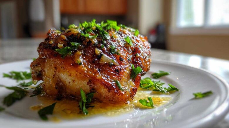 Garlic Butter Chicken Thighs