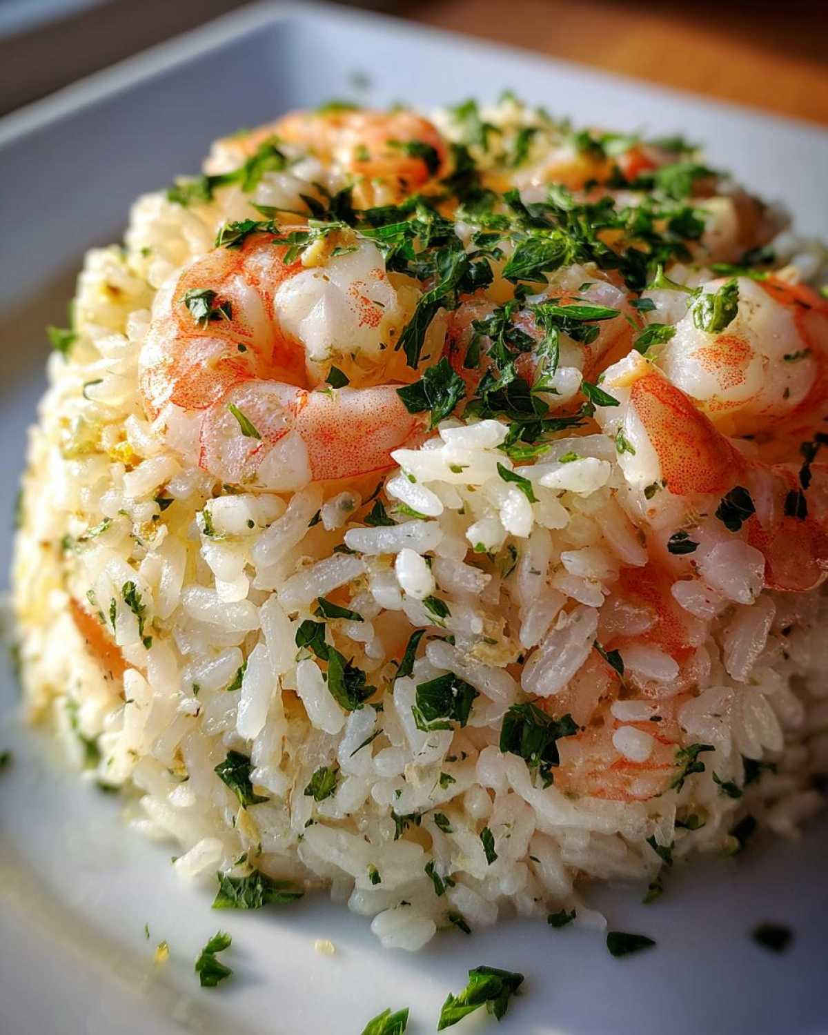 Garlic Butter Shrimp Rice - detail 4