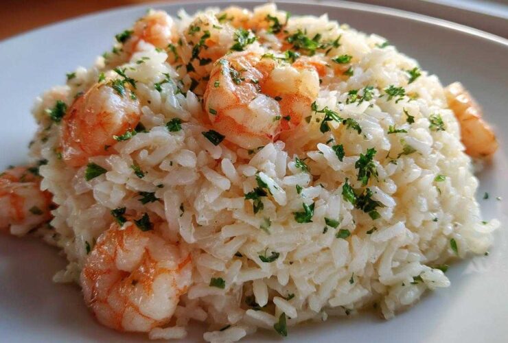 Garlic Butter Shrimp Rice
