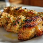 Garlic Parmesan Chicken Skewers
