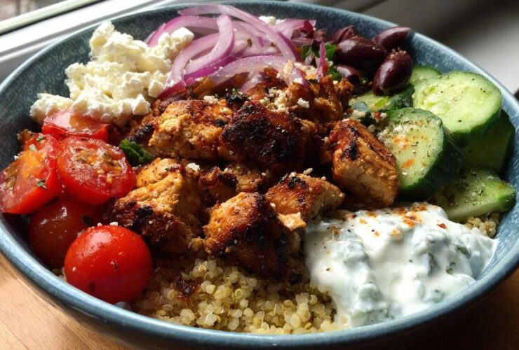 Greek Chicken Bowls